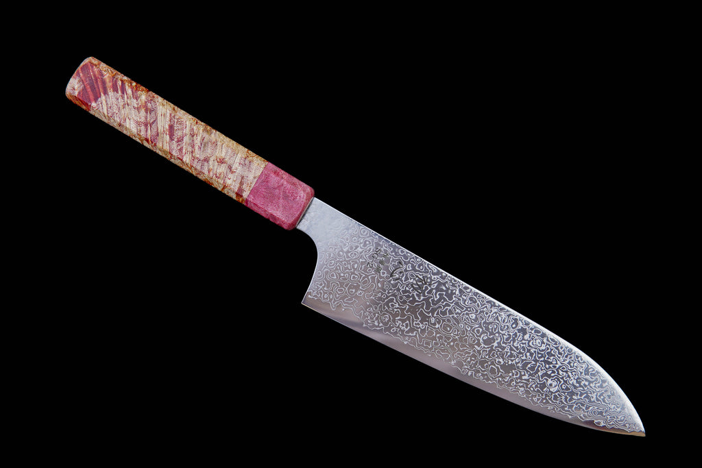 Hatsukokoro Saihyo SG2 180mm Santoku Custom