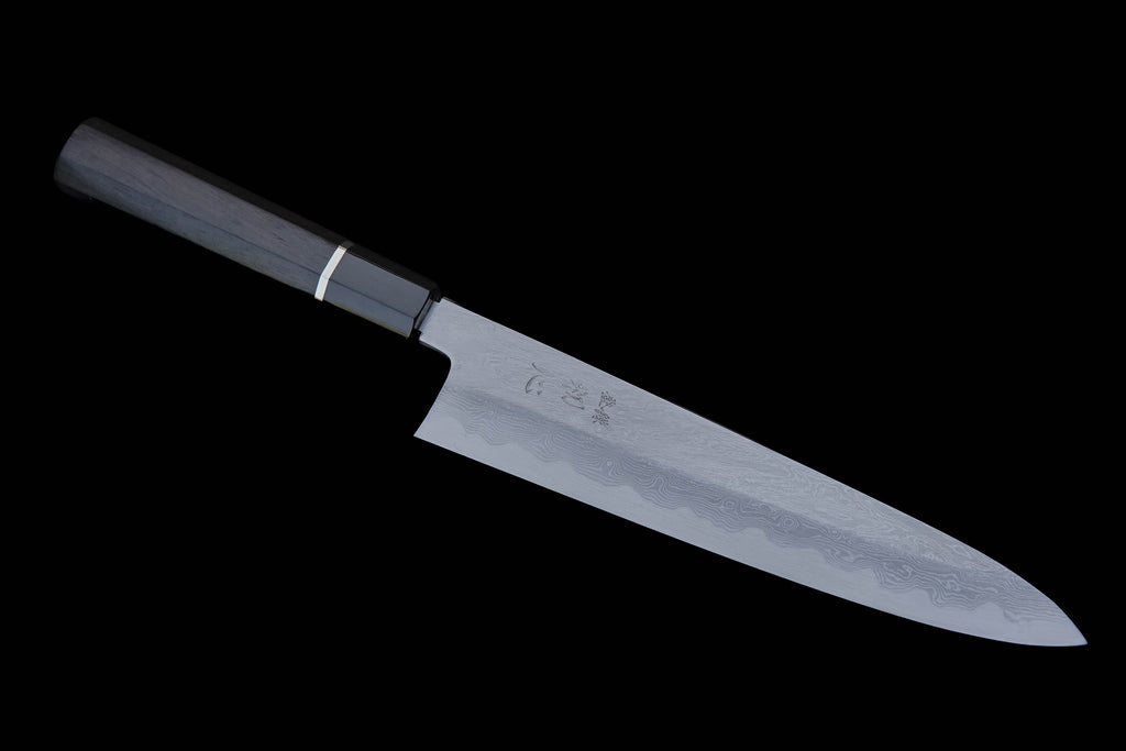 Nakagawa Blue #1 240mm Gyuto with Deluxe Handle