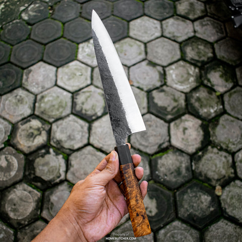Kitchen Knives ID 240mm Gyuto with Amboyna Handle