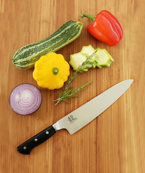 Dragon Ice Chef's Knife, 9" Double Granton