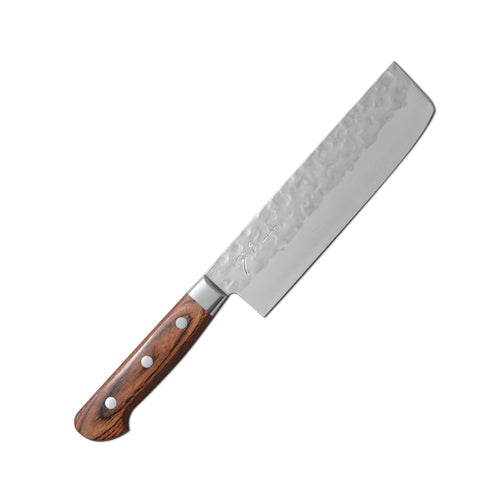 Togiharu Hammered Texture Damascus Nakiri 6.5" (165mm)