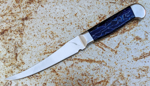 Ferrum "BLUE LIGHTNING" Fillet/Boning Knife - 5"