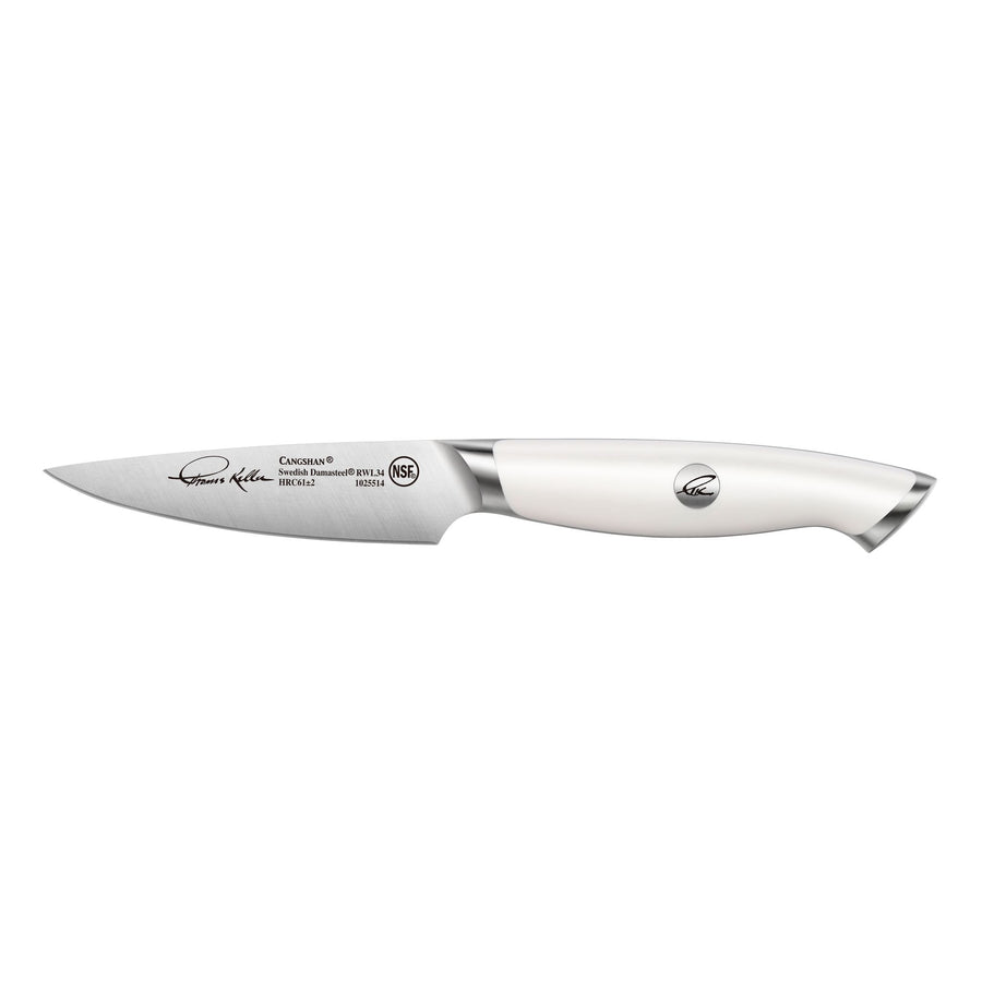 Cangshan Thomas Keller Signature Collection Swedish Powder Steel Forged, 7-Inch Utility Knife, White