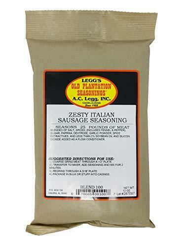 Legg's Zesty Italian Sausage Seasoning
