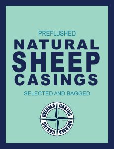Natural Sheep Casings Full Hank