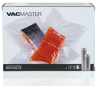 VacMaster Food Saver Style Bags 11.5 x 20' - 2-Rolls - Butcher
